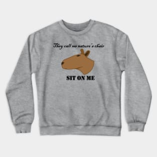 Rizzly capybara Crewneck Sweatshirt